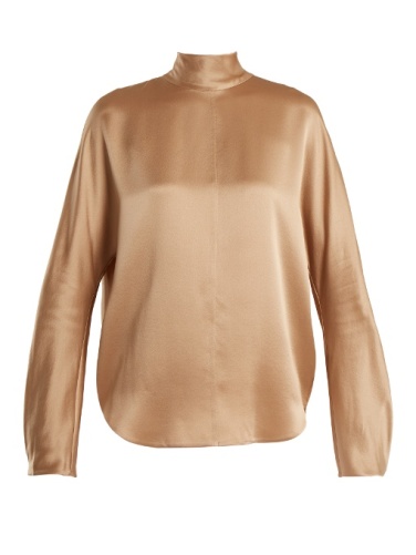 https://www.matchesfashion.com/products/Vince-High-neck-silk-crepe-de-Chine-blouse-1169268