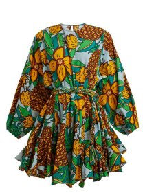 https://www.matchesfashion.com/products/Rhode-Resort-Ella-pineapple-print-cotton-mini-dress-1221086